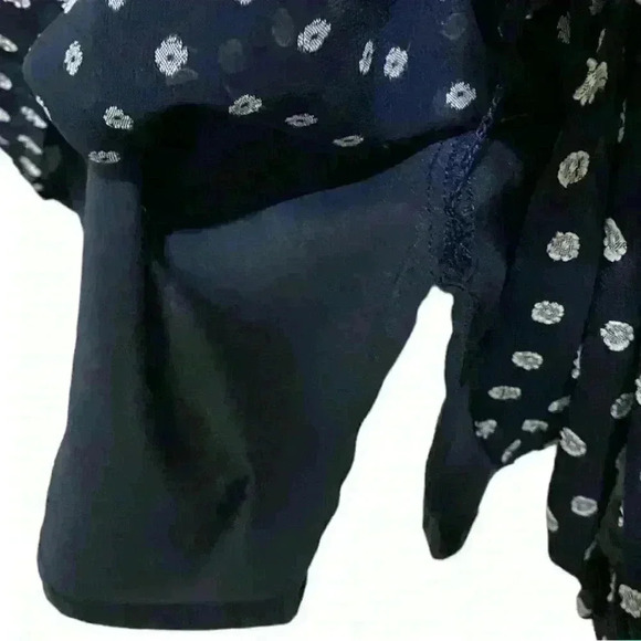 Banana Republic Women’s Polka Dot High-Low Top - Picture 8 of 12